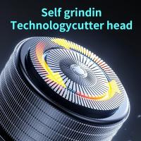 Afeitadora Digital Recargable Portátil Para Barba Y Cabello De Hombre Mini Razor Eléctrico Afeitadora De Cara Recargable - details 4
