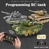 Bloques De Construcción MOC WW2 Leopard 2 Tanque Técnico APP Control Remoto Motor Potencia Juguete Para Niños Regalos Para Niños - details 0