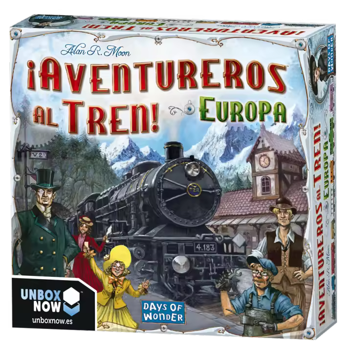 ASMODEE - ¡Aventureros al Tren! Europa - 1