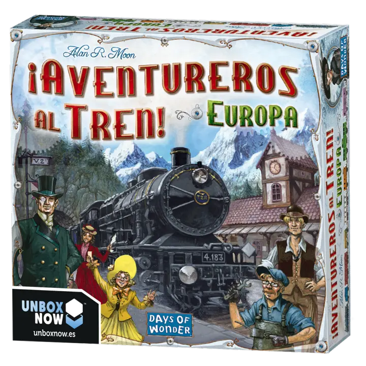 ASMODEE - ¡Aventureros al Tren! Europa - 1
