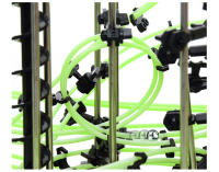 Juego De Carreras De Mármol Con Elevador Eléctrico Y Luz Espacial Rail Roller Coaster Niveles 2 3 4 Juguetes Educativos De Ciencia Para Niños - details 2