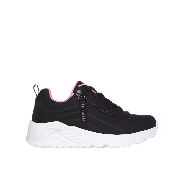 Skechers 310387L_BKRG Zapatillas deportivas para niña negras en sintético 81698 - 1