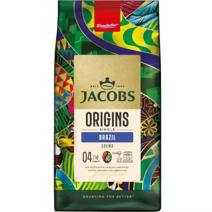 Brasil selección  Jacobs en Grano 1kg cafe de procedencia Brasil - 1