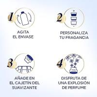 Flor Perfumador para la Ropa con fragancia fresca Azul 36 lavados, Pack 4x720ml (144 lavados) - 6x Explosión de fragancia duradera, Disolución perfecta incluso a baja temperatura, Compatible con todo tipo de ropa y productos de lavado - details 4