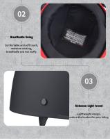 Casco De Motocicleta DS Gang Verano Unisex Abs 0.65KG Medio Casco Para Coche Bicicleta Y Automóvil Diseño De Sombrero De Béisbol - details 2
