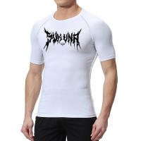 Camisetas De Compresión Gráficas Para Hombres Secado Rápido Deportivas Camiseta Top Para Gimnasio Running Camiseta Base Guardia Contra Arrugas - details 9