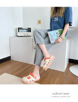 Sandalias De Moda Para Mujer Impermeables Verano Slides Con Suela Suave Zapatillas De Jardín Internas Y Externas Antideslizantes - details 4