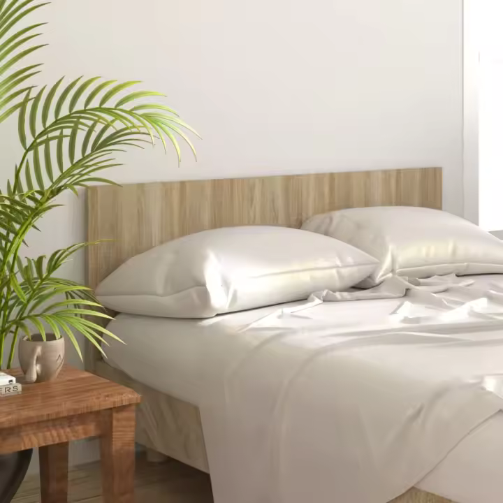 Cabecero de cama madera contrachapada Sonoma 160x1,5x80 cm - 1