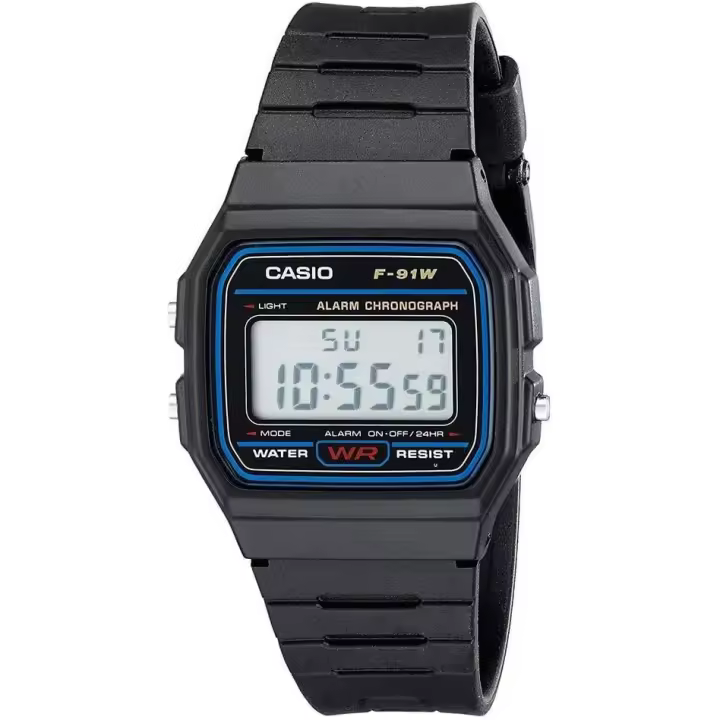 Reloj CASIO F-91W: Un Ícono de Estilo y Precisión desde 1989 - 1