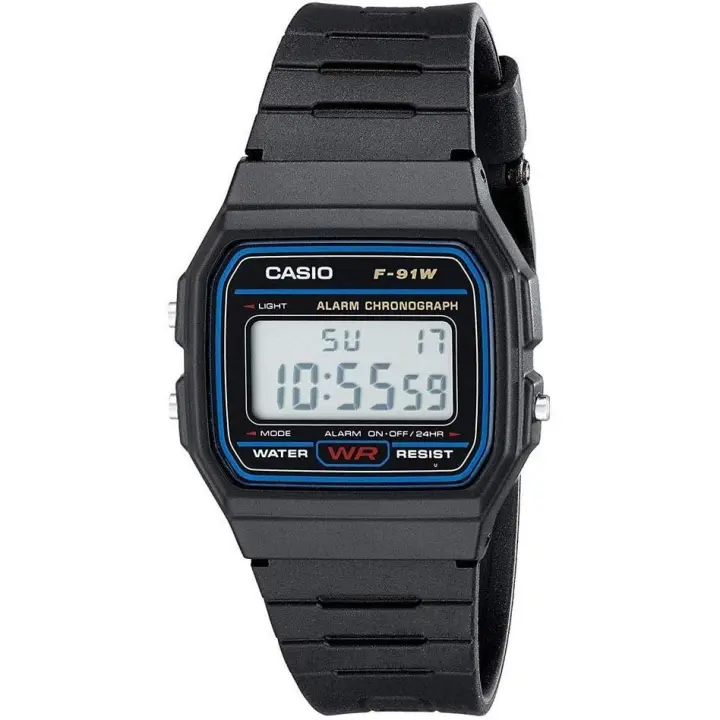 Reloj CASIO F-91W: Un Ícono de Estilo y Precisión desde 1989 - 1