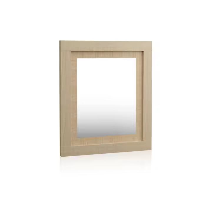 Duehome Espejo Mural Rectangular Kira - Fácil de Combinar en Cualquier Estilo - 1