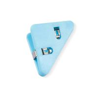 Organizador De Escritorio Creativo 20pcs Clip De Triángulo Para Papel Y Libros Clip De Esquina Para Almacenamiento De Escritorio Y Estantería Oficina - details 10