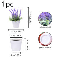 1PC Lavanda Artificial De 17CM Decoración Realista Para Escritorio De Oficina Regalo De Presentación Decoración De Hogar Y Oficina - details 0