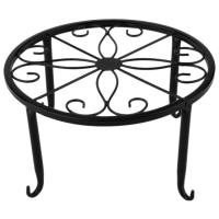Estante De Hierro Fundido Para Macetas Soporte De Flor Para Jardín Y Balcones Exhibidor De Plantas Decorativo Para El Hogar - details 0