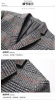 Chaqueta Occidental Slim Para Hombres Moda Nueva Casual Confortable Y Personalizada Ropa Hombre Elegante Cierre Simple Talla Regular Para Todas Las Estaciones - details 6