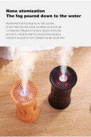 Humidificador de grano de madera para coche, atomizador de aire con forma de espiga de trigo hueca, creativo, USB, para dormitorio, pulverizador de agua - details 3