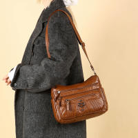 Bolso Bandolera Para Mujer Con Correa Ajustable Y Cierre De Cremallera Ideal Para Viajes Casuales Y Uso Diario - details 3