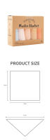 Kangobaby #Mi Vida Suave# Nueva Colección De 5 Piezas De Algodón De Bambú Muslin Para Recién Nacidos Paño De Ensebo Antibacteriano Para Bebés - details 5