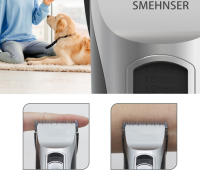 Cortador De Pelo Para Perros Inteligente De Alta Potencia Recargable Con Cuchilla Desmontable Máquina De Aseo Para Mascotas LANMODA D2 - details 4