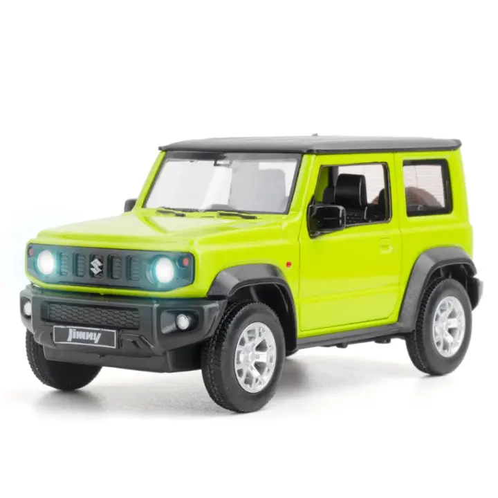 Modelo De Coche Suzuki Jimny SUV a Escala 1:26 En Metal Con Función Retroceso Para Juguete De Vehículo De Tierra Para Niños Regalo Colección - 1