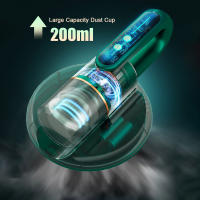 Aspiradora Portátil Sin Cable 5000PA Potente Para Cama Con Filtro HEPA Y Eliminación De Pulgas Con Luz UV Limpieza Doméstica - details 1