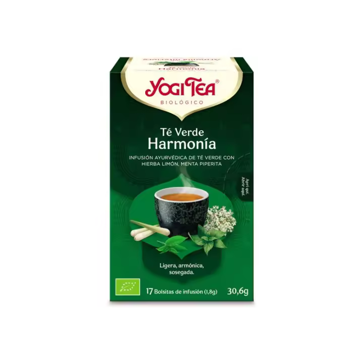 Yogi Tea Te verde Armonia 17 filtros Bioclub - 1