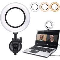 El equipo de iluminación de la videoconferencia, monitor del orden/del orden portátil hizo la luz video ligera del anillo de Dible - details 0