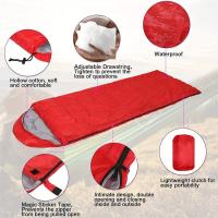BOPORO Saco de Dormir Ligero y Impermeable Temporada 3 Ideal para Adultos y Niños Ideal para Acampar Viajes y Caza Incluye Bolsa de Compresión - details 8