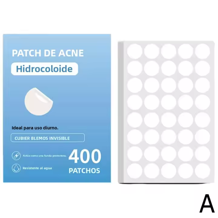 Parches De Coloidal Para Acné Invisibles 400/800/1200Pcs Eliminación De Espinillas Marcas Y Puntos Con Concealer Reparador JaySuing - 1
