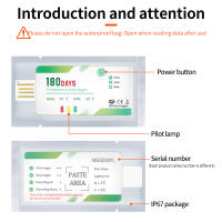 Logger De Temperatura Desechable 180 Días Con USB Y Reporte PDF Alarma De Temperatura Para Transporte Frío Indicador LED Rojo Y Verde - details 20