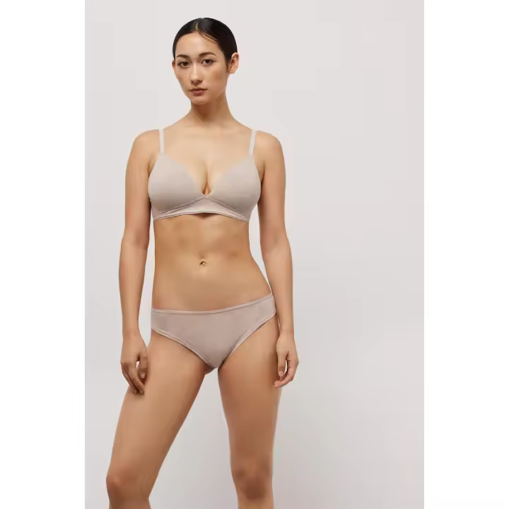 Ysabel Mora - Braga midi algodón orgánico beige - 1