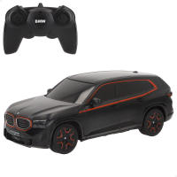 Rastar coche teledirigido BMW XM radiocontrol 2.4GHz para niños +6 años, color negro, escala 1:24, suspensión independiente, diseño oficial con carrocería moldeada por inyección, coche eléctrico RC con mando incluido - details 0