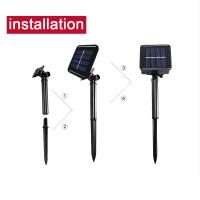 Luces De Encaje Solar LED Impermeables Para Jardín Decoración De Navidad Y Año Nuevo Guirnalda De Navidad Para Pared Y Césped - details 10
