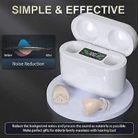 Invisible In-Ear Hearing Aids with Charging Case - 2-Channel Sound OTC Hearing Aids for Seniors, Digital Display - details 4
