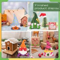 Kit De Tejido Con Agujas FENRRY Para Principiantes 1/2/4PCS Suministros De Navidad Con Herramientas Básicas Y Guías Para DIY - details 5