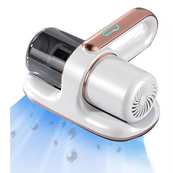 Aspirora antiautos de Mano with Luz UV, aspiradora de Mano with HEPA Filter, destrucye El 99.99% de Todos Los autos para Cámaras, Alfombras, sofás y alfombras (Blanco) - 1