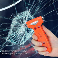 Martillo De Seguridad Para Coche Rompe Ventanas Herramienta De Escape En Emergencias Corte De Cinturones De Seguridad - details 3