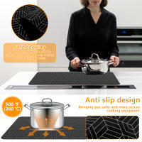 Alfombrilla De Cocina Silicón Resistente Al Calor Cubierta Para Estufa Eléctrica Antideslizante Protector De Inducción Moderno - details 3