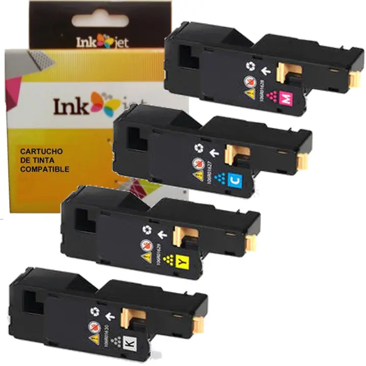 Xerox Phaser 6000, Phaser 6010, WorkCentre 6015 pack 4 toner Compatible 106R01630, 106R01627, 106R01628, 106R01629 - 1