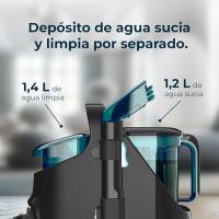 Cecotec 8441 Conga 5000 Carpet&Spot Clean XXL Aspirador de tapicerías Spot & Carpet Clean. Potencia de 650 W. Dos depósitos. Pulverizador de agua y 12 kpa de succión. - details 1