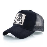 Gorro De Béisbol Para Hombres Con Parche De Calavera Bordada Snapback Hip Hop Gorro De Camionero Transpirable Protección Solar Para Mujeres Uso En Las Cuatro Estaciones - details 25