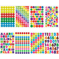 Pegatinas De Recompensa Coloridas Para Niños Y Estudiantes 30/60 Hojas Estrella Corazón Punto Chart De Comportamiento Scrapbook Suministros Para Profesores Y Padres - details 2