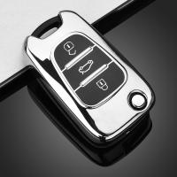 Funda De Llave De Coche Colorida En TPU Para Hyundai I20 I30 Ix35 Creta Solaris Elantra Accent Para Kia Ceed K2 K5 Sportage - details 1
