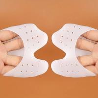 Pads De Silicona Para Dedos Cubiertas De Dedo Para El Borde Del Pie Y Ballet Punta Protector De Confort Para Los Pies Recargables Y Lavables - details 4