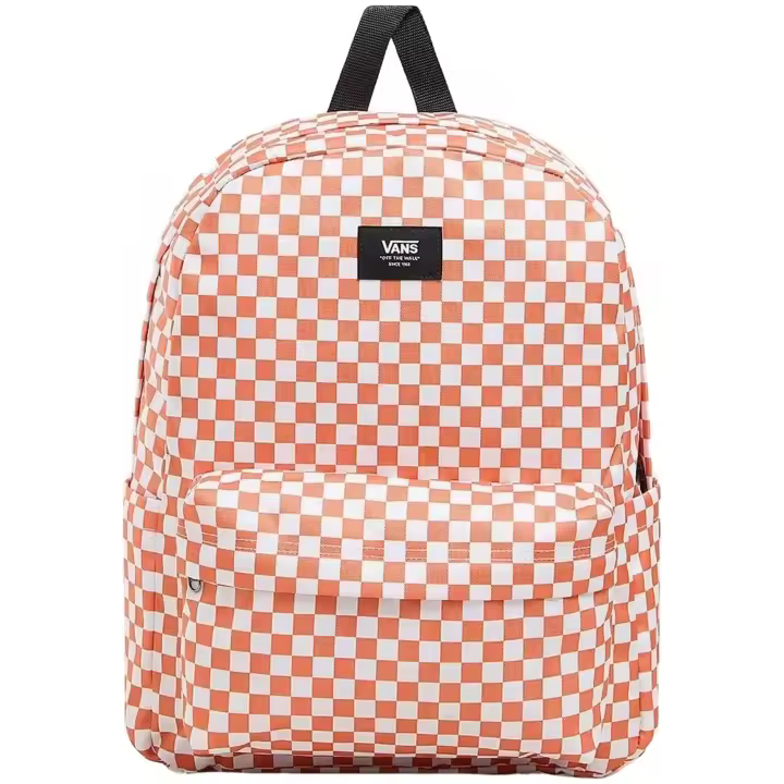 Mochila Vans Old Skool Check para hombre en color naranja - 1