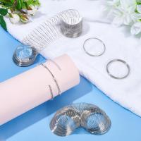 Hilo De Memoria Para Joyería 300 Bucle Hilo De Acero Para Pulseras De Pulsera Y Joyería De Enredo DIY Kit De 22 Ga 55mm - details 4