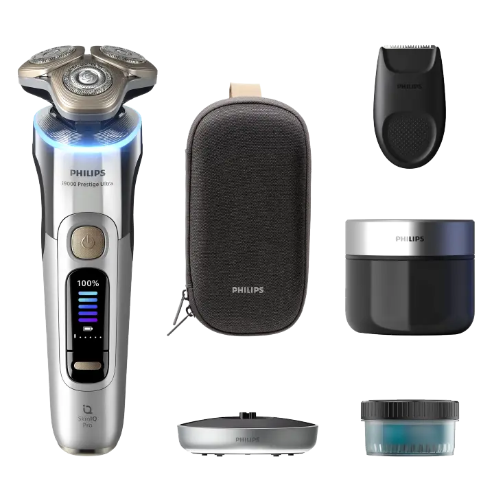 Philips i9000 Prestige Ultra - Wet&Dry Electric Shaver with SkinIQ Pro - XP9404/31 - 1