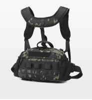 Chaleco Táctico Para Hombre Mochila Deportiva Grande Para Caza Pesca Y Camping Bolsa De Cintura Molle Multifuncional De Oxford - details 13