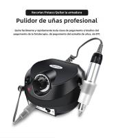 Máquina De Manicura Eléctrica Profesional 35000RPM Con Kit De Linterna Y Broca Portátil Para Sala De Uñas Y Pulidora De Uñas - details 5