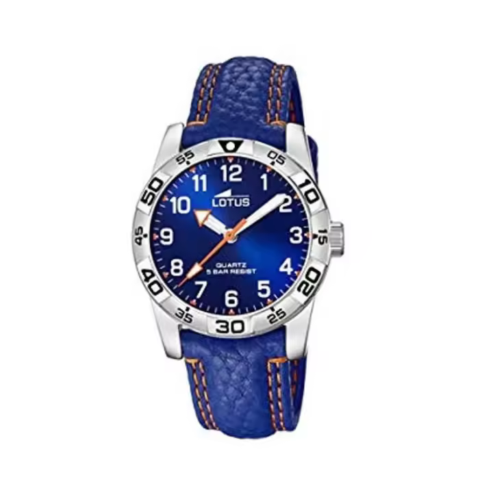Reloj Lotus Junior collection 18665/2 cuero azul - 1